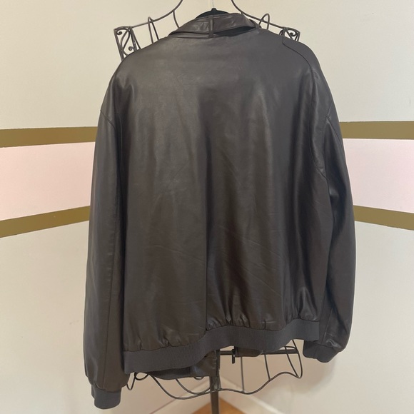 Members only faux leather bomber - Picture 5 of 5